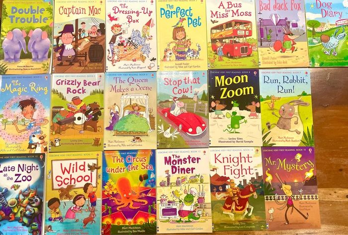Set of Usborne Very First Readers (19 book set)