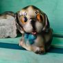 2 x Vintage Chalk Dog Ornaments Image 4