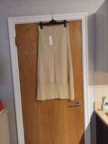 Woodland Knit Champagne  (Design  in Ireland) Skirt. S. 2 -12     B.N.W.T.
