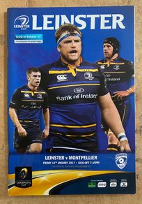 2017 Leinster v Montpellier - Champions Cup Programme