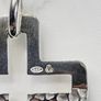 Solid Sterling Silver 925 Cross Pendant & Chain Necklace - 45cm, 7.16g Image 3
