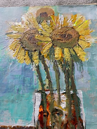 origional painting by Tom BYRNE (1962) still life