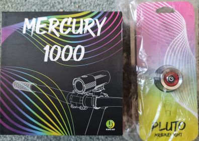 Front & Rear Mr Bike Light - Mercury 1000 & Pluto