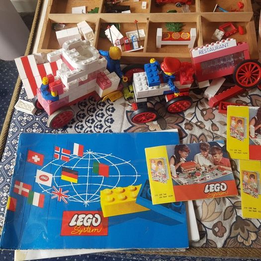 Vintage lego assorted sets and instructions