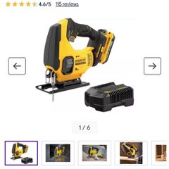Stanley Fatmax Jigsaw V20 Cordless - With Battery And Charger Brand New!