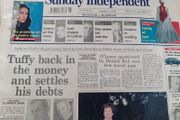 Old newspapers Independent 1995