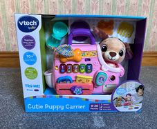 VTech Baby Cutie Plush Puppy Carrier