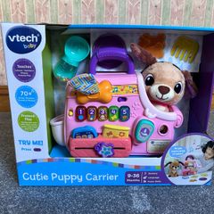 VTech Baby Cutie Plush Puppy Carrier