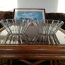 Pair of Fluted Glass Pyrex France Bowls Image 2
