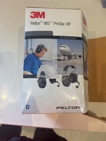 3M Peltor WS ProTac XP Bluetooth Headset - NEW