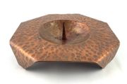 Antique Arts and crafts copper candle holder