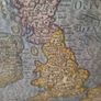antique map 17th century ireland mercator Image 4