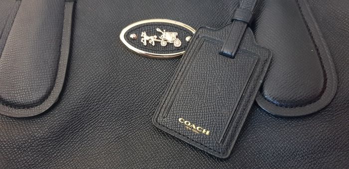 Leather Coach Bag