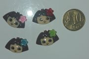 Dora the Explorer Resin Flatback