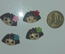 Dora the Explorer Resin Flatback