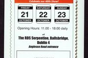 2011 Ireland Stampa Season Ticket 21st-23rd October 2011 at RDS Serpentine, Ballsbridge, Dublin 4