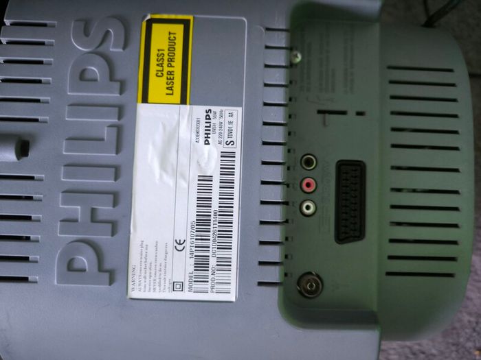 14" Philips CRT dvd combo