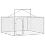 Outdoor Dog Kennel with Roof 200x200x150 cm Image 7