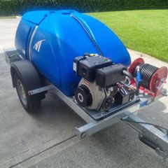 Diesel bowser power washer