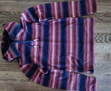 Fat Face Trescowe Stripe Hoodie, size 12+
