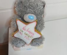 Be bright Be happy Be you Me to You Teddy Bear Soft Toy