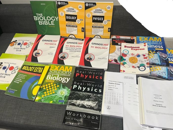 leaving cert books + institute of education grinds