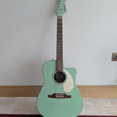 Fender Sonoran Surf Green Acoustic-Electric Guitar