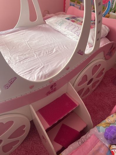 princess carraige bed