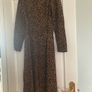 M&S leopard print midi dress Image 2