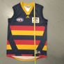 Adelaide Crows (S)  Aussie Rules Shirt Jersey AFL Oz Australian adidas Guernsey Vintage Retro Small Image 7