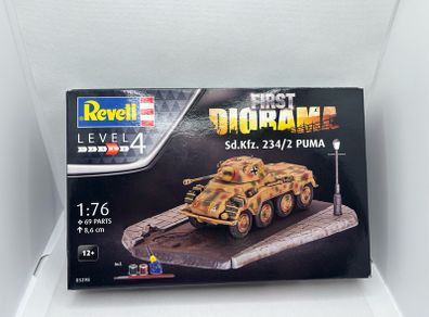 Revell First Diorama Sd. Kfz 234/2 Puma