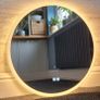 LED Bathroom Mirror 60cm Bluetooth Fog Free Makeup Cosmetic Vanity Ensuite Image 2