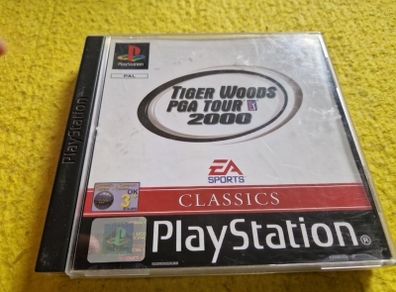 Tiger woods Pga tour 2000 PlayStation1 Ps1 PlayStation2 Ps2 games Original