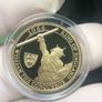 Gibraltar 2016 Solid 9ct Gold Proof Double Crown, 10g, In Capsule With COA. Image 5
