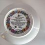 plates porcelane wall decoration germany production floral flowers grande finale ursula band Image 6