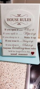 House share rules!