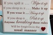 House share rules!