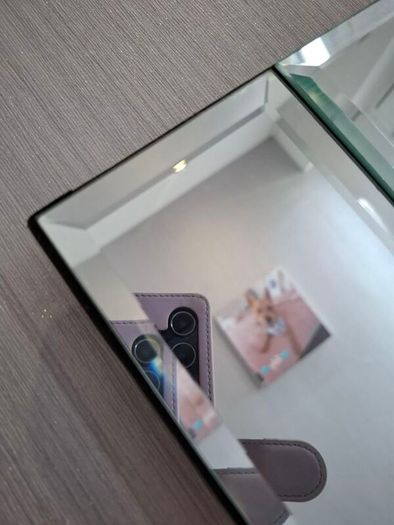 large glass mirror