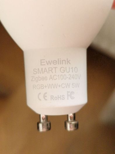 Smart bulbs (2) GU10 spotlight Zigbee