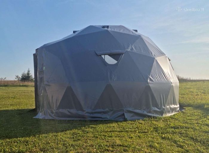 Deluxe 5m(16.4ft) Extremely Strong Structure For Irish Weather Dome Igloo Glamping