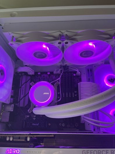 White RTX 5060 Gaming PC | i7-11700F | 32GB RAM | 1TB SSD | Liquid Cooled