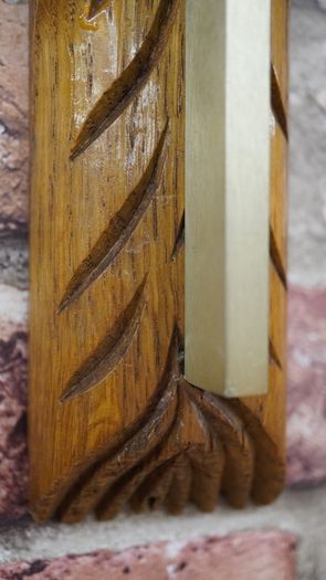 Large Carved Wooden Crucifix Wall Cross