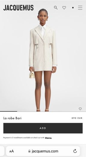 Jacquemus La Robe Bari