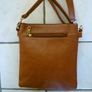 Hand Bag Crossbody Brown Faux Leather Multi Pocket Handbag- Purchased In Carraig Donn Image 9