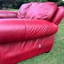 2 seater Leather sofa Image 4