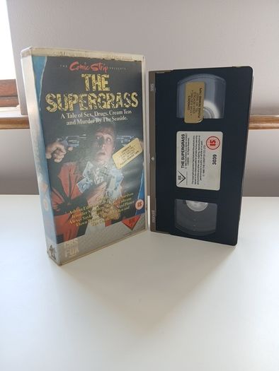 The Supergrass Film On A High Quality MAXELL Tape Ex Rental.