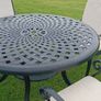 5 Piece Garden Dining Set in Cast Aluminium Image 4
