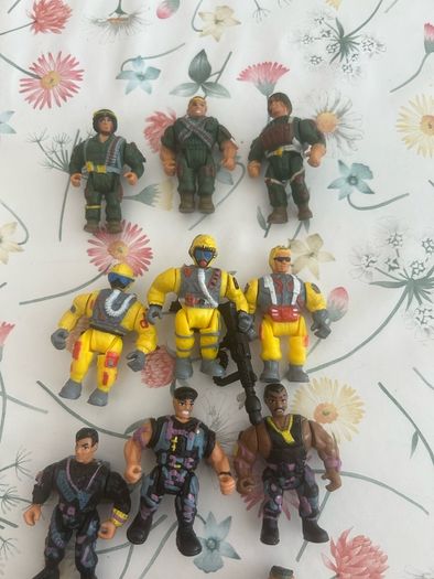 Vintage Military Muscle Men Mighty heroes
