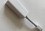 Apple Network Adapter/ Gigabit Ethernet Adapter, RJ-45 to Thunderbolt, Female to Male | White