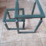 Side tables with glass tops Image 3